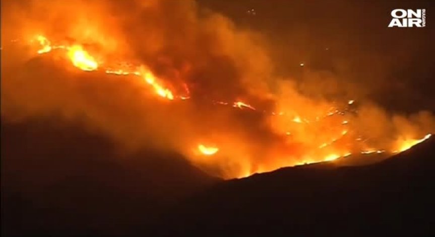 Огнен ад в Южна Калифорния