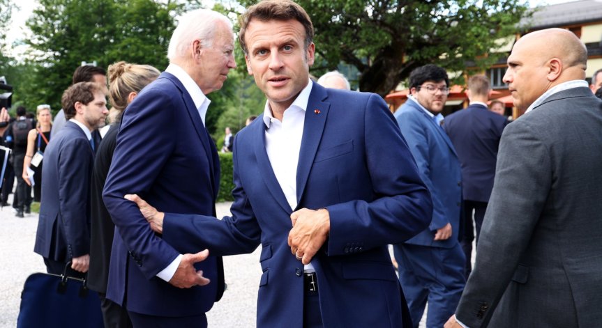 За пръв път Макрон посещава САЩ по време на мандата на Байдън