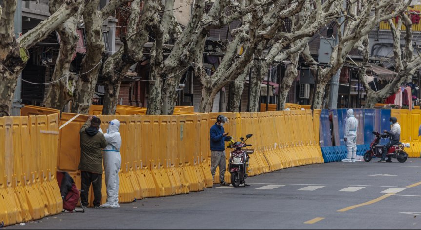 Китай достигна 13 хил. случая на Ковид-19, най-много от пика на първата вълна