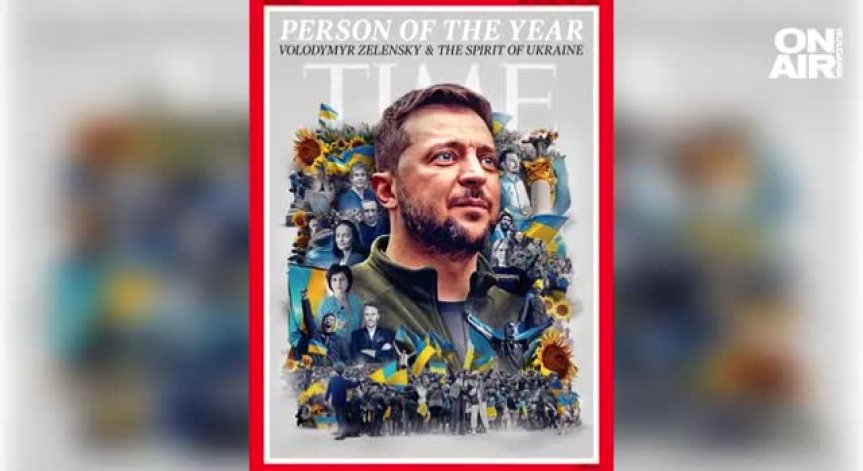 Time избра Зеленски за 