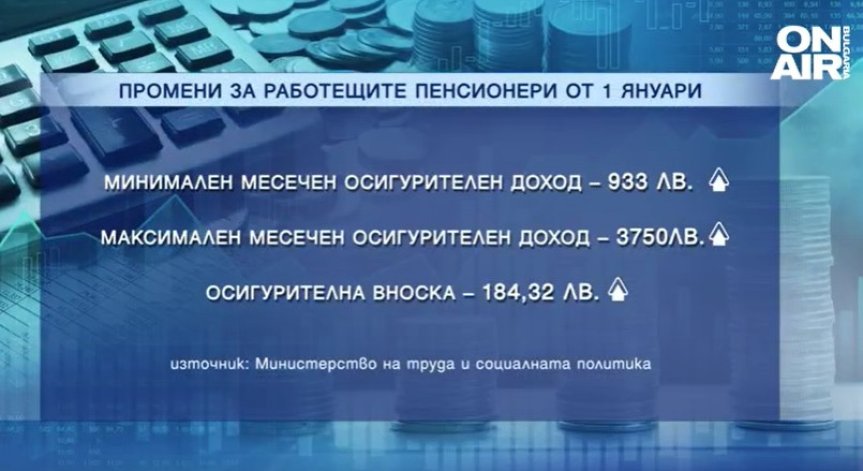 Започва изплащането на пенсиите, но с важни промени - с колко се вдига възрастта?