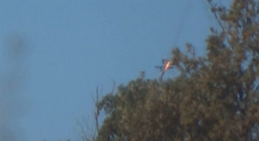 Руски самолет Су-24 е бил свален близо до турската граница