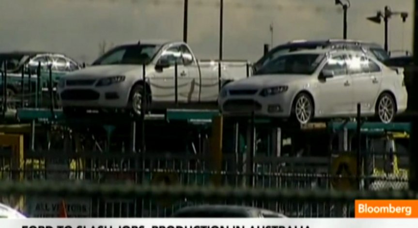 Ford започна с изтеглянето си от Австралия