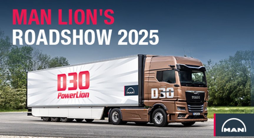 MAN Roadshow: Новият D30 PowerLion идва в София, Пловдив и Варна