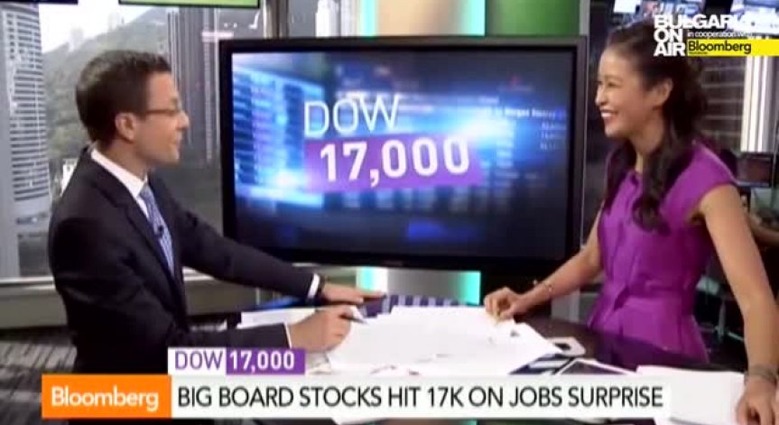 Dow Jones затвори при нов исторически връх от 17 000 пункта