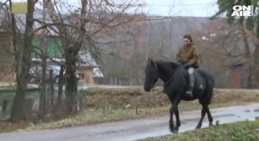 Пощальон на кон в Русия