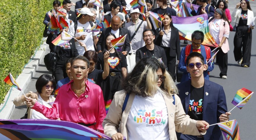 Тайланд стана първата страна в Югоизточна Азия, узаконила еднополовите бракове