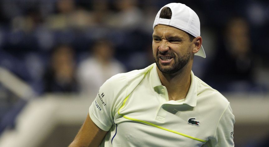 Григор Димитров е с актив от 3965 точки.