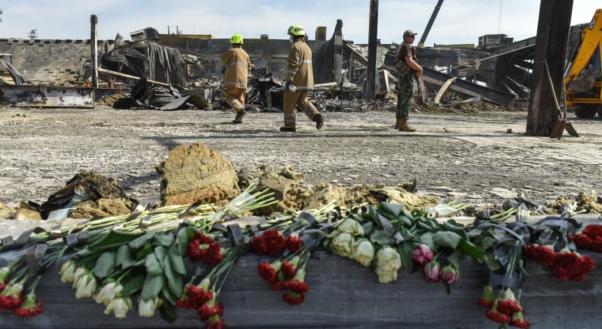 Загинал и ранени, сред тях и дете, при руска атака срещу Кременчук