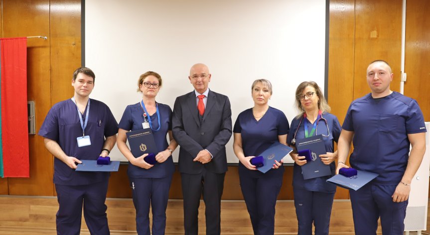 Отличиха медици от ВМА.