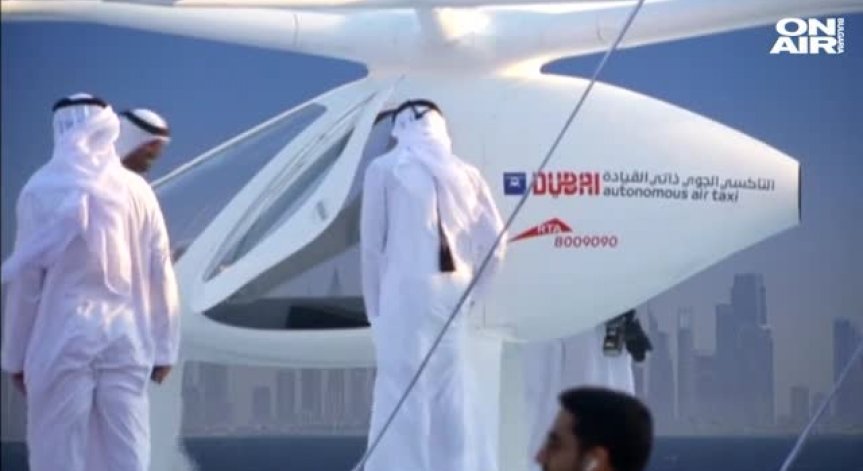 Дубай с нова атракция: Безпилотни летящи таксита