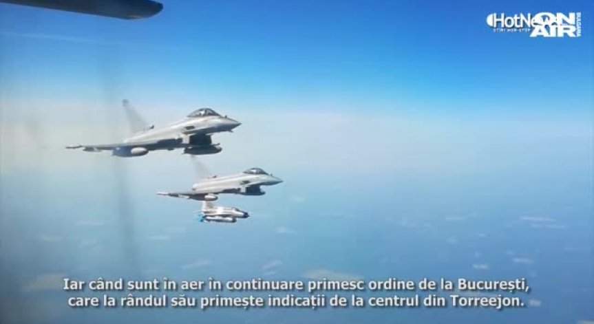 Британски изтребители в Румъния вдигнати отново заради руски самолети в Черно море