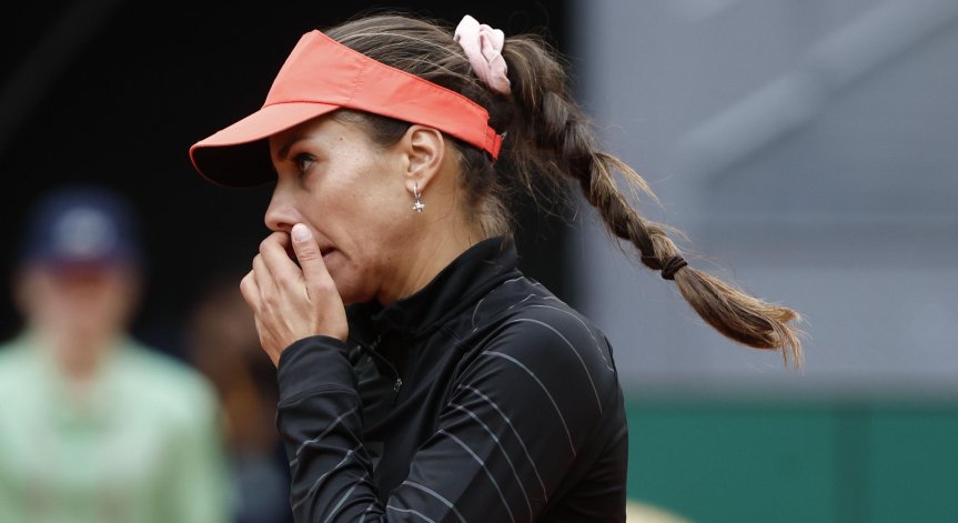 Ранно отпадане за първата ни ракета при жените.