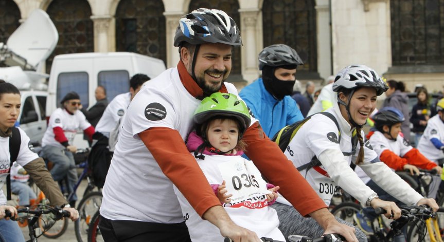 Велосипедистите в София откриха сезона за каране на колела
