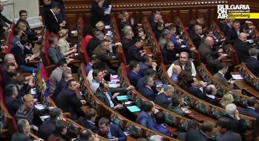 Върховната Рада на Украйна прие на първо четене закона за санкциите срещу Русия