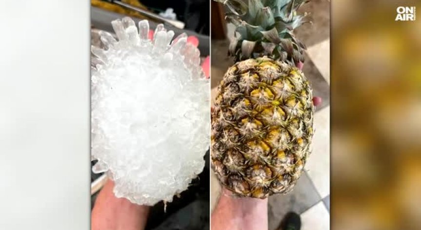 Чудовищна градушка с размер на ананас и торнадо вилняха в Тексас