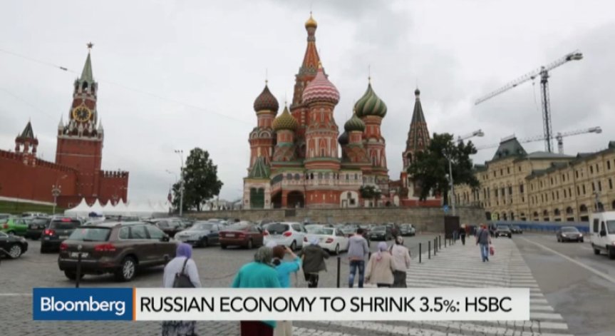 HSBC: Руската икономика ще се свие с 3,5% през 2015