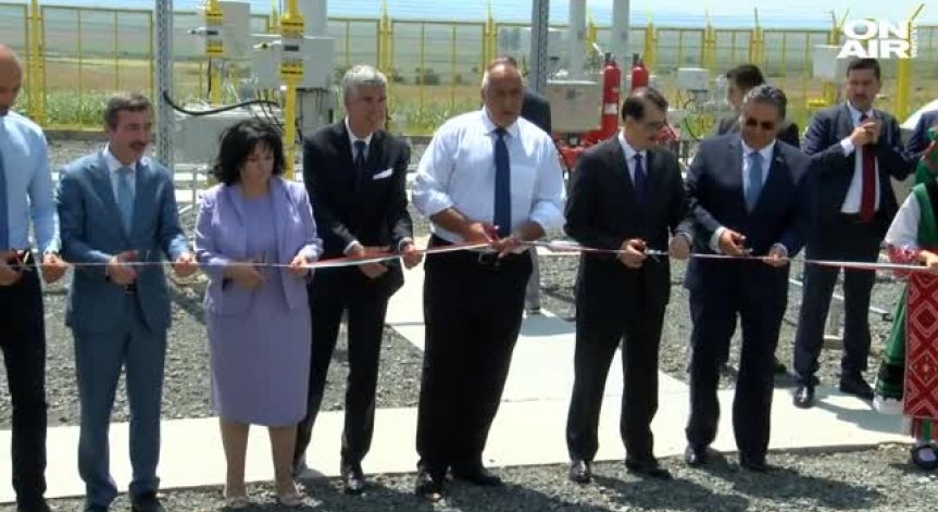 Борисов откри разширение на транзитния газопровод до Турция