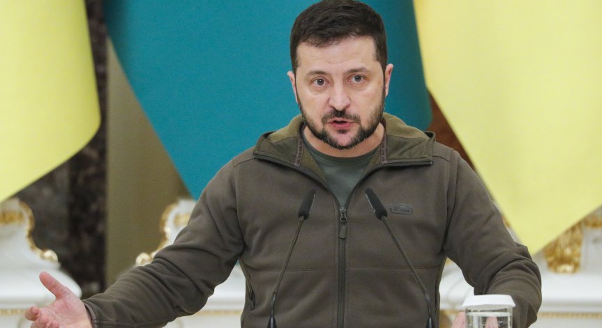 Зеленски отхвърли преговори с Русия, изнесе данни от украинското разузнаване