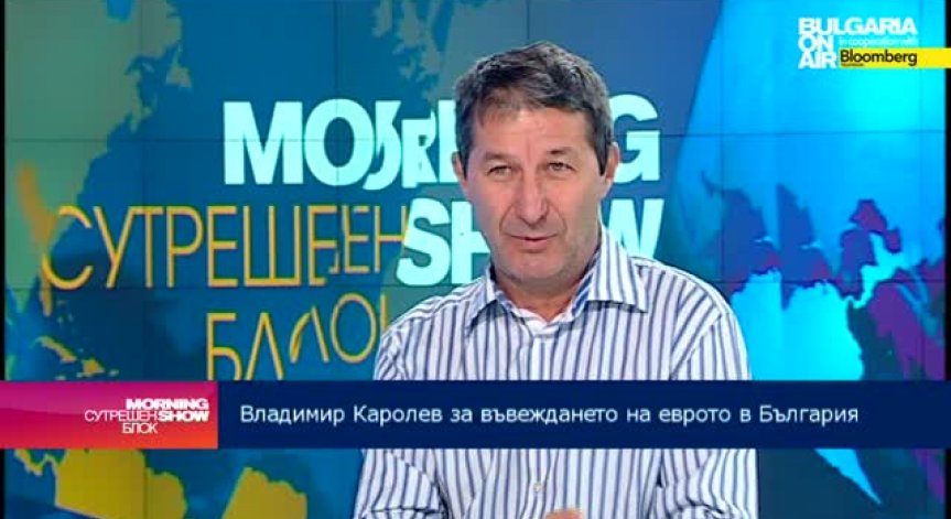 Политическите критерии спъват България за еврозоната, според Владимир Каролев