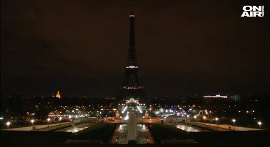 Солидарност с Лондон: Загасиха светлините на Айфеловата кула