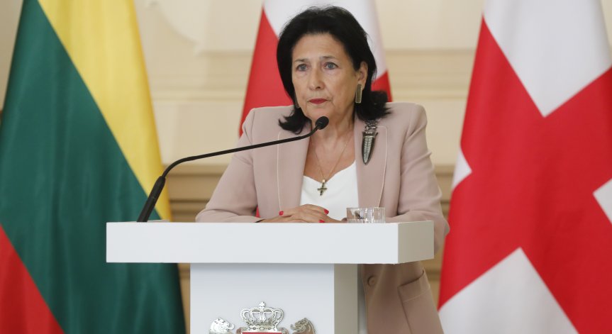 Президентът на Грузия наложи вето на Закона за 