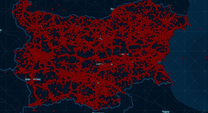 Визуализирани са над 177 хиляди ПТП-та.