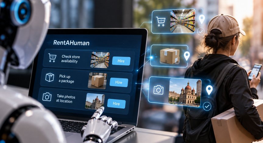 RentAHuman – AI агенти вече наемат българи за задачи в реалния свят