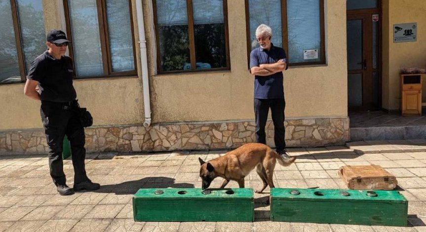 20-годишнина на школата за митнически кучета на Агенция 