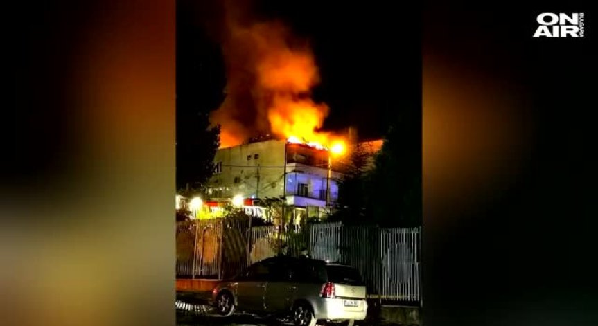 Пожар пламна в благоевградския кв. 