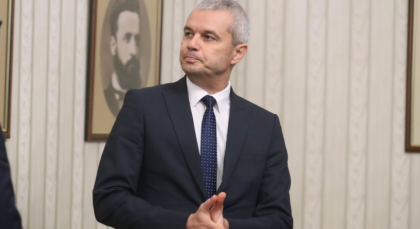 Костадинов: 12 години гледахме управлението на ГЕРБ, това повече не може да продължава