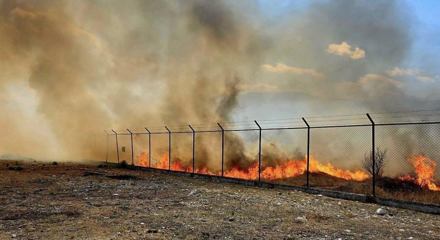 Голям пожар в Индустриалната зона на Асеновград