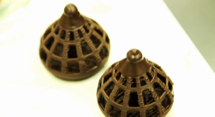 Вкусен ли е 3D-принтираният шоколад