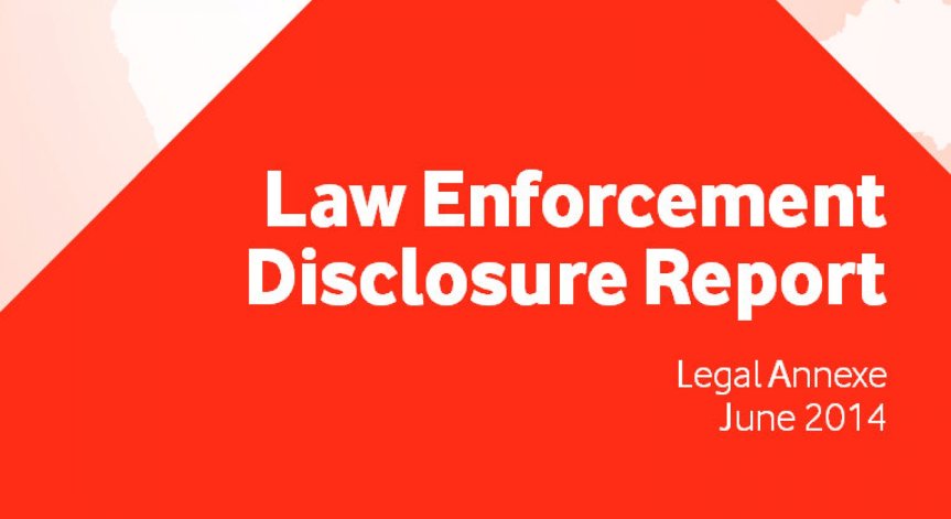 Vodafone дала достъп до данни на 29 правителства