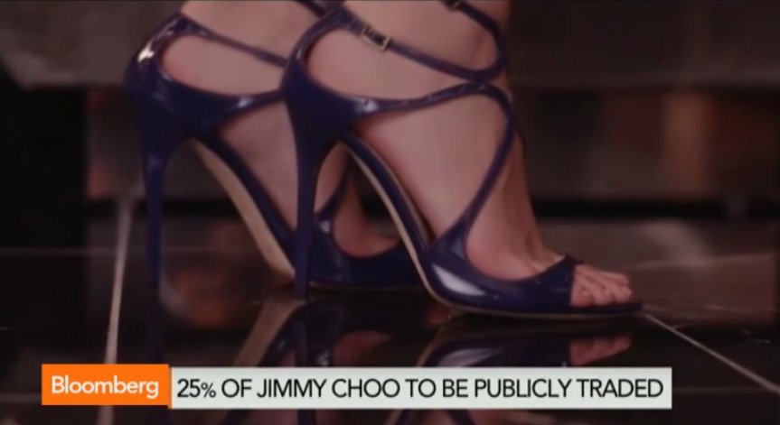 Jimmy Choo очаква пазарна капитализаця от 1 милиард лири