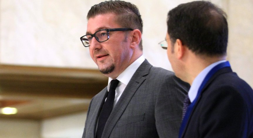 Мицкоски: ВМРО-ДПМНЕ в правителството и може да излезем от договора за добросъседство