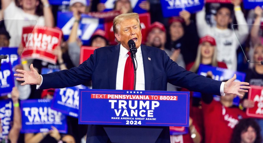 Тръмп с крайно изказване в негов стил.