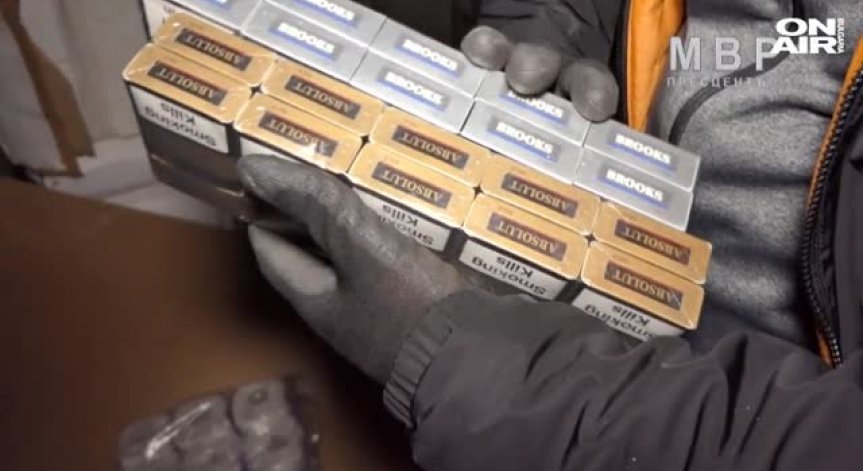 Акция на полицията: Откриха над 46 000 цигари без бандерол