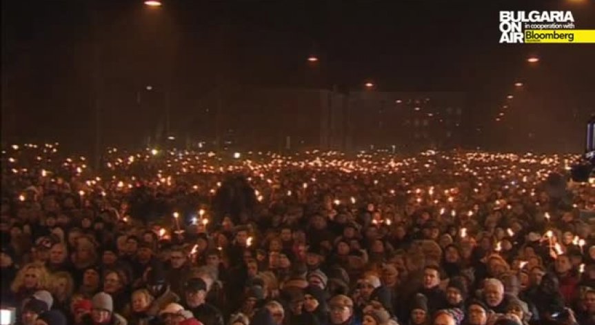  30 хил. души в Копенхаген почетоха жертвите на терористичните атаки 
