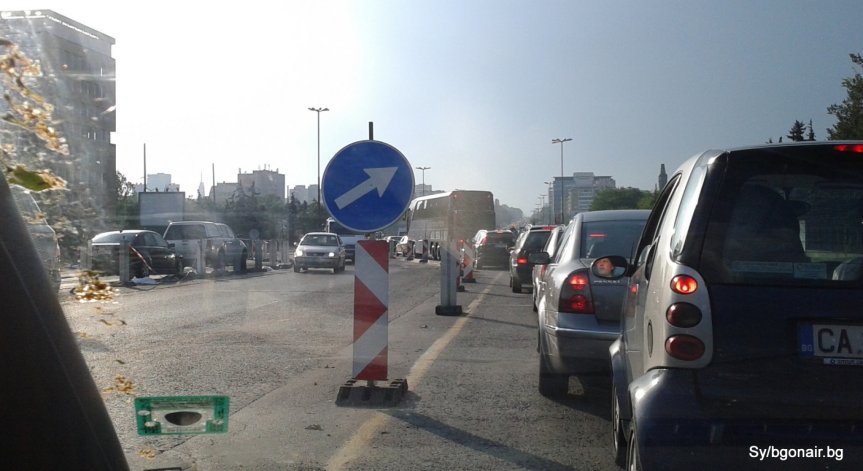 Спират движението по южното платно на Цариградско до 10 юни