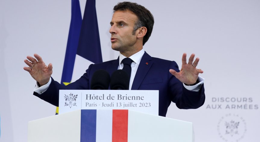 Франция с 413 млрд. евро военен бюджет заради войната в Украйна