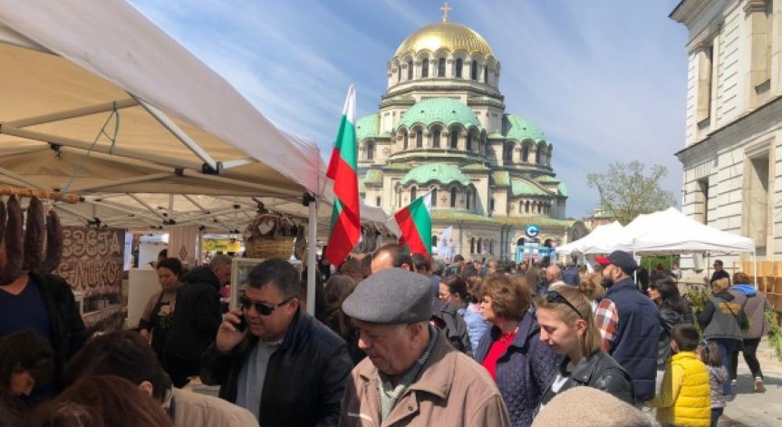 Хиляди гости и жители на София посетиха фермерския базар