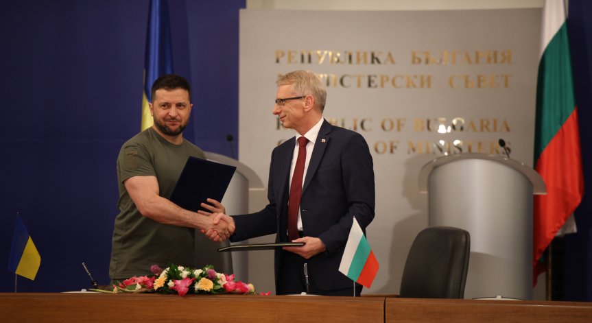 Денков към Зеленски: Добре сте дошъл, Русия трябва да понесе отговорността си