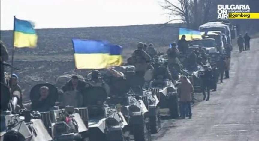 Украинските сепаратисти заявиха, че са изтеглили тежките въоръжения