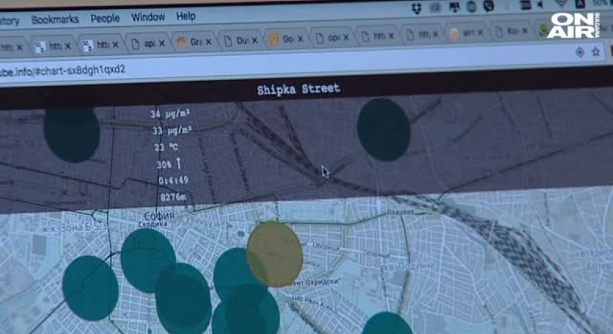 Приложение ще показва къде в София въздухът е най-мръсен