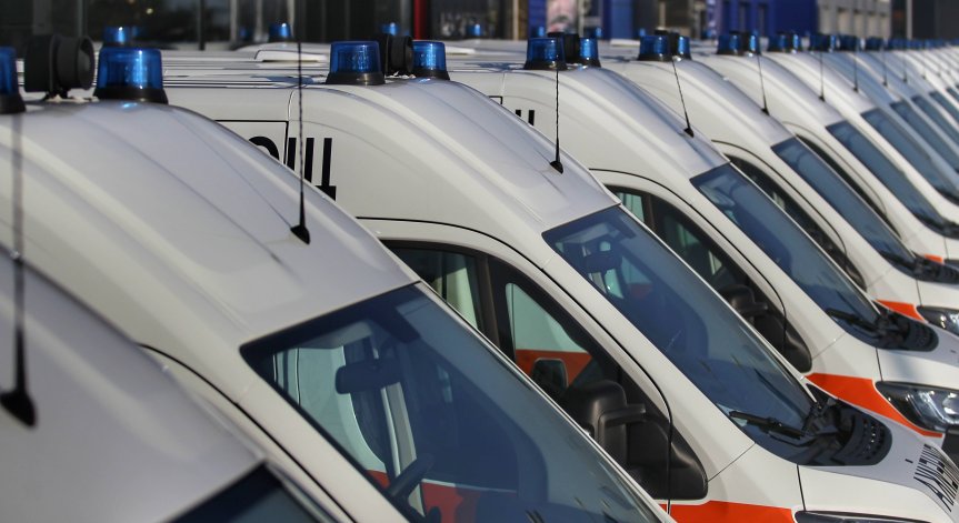 Два тежкотоварни автомобила се удариха челно.