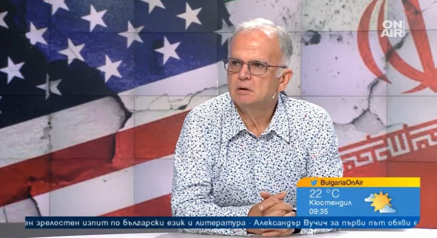 Чуков: Няма военна логика Иран да хаби скъпи ракети за две цистерни в 