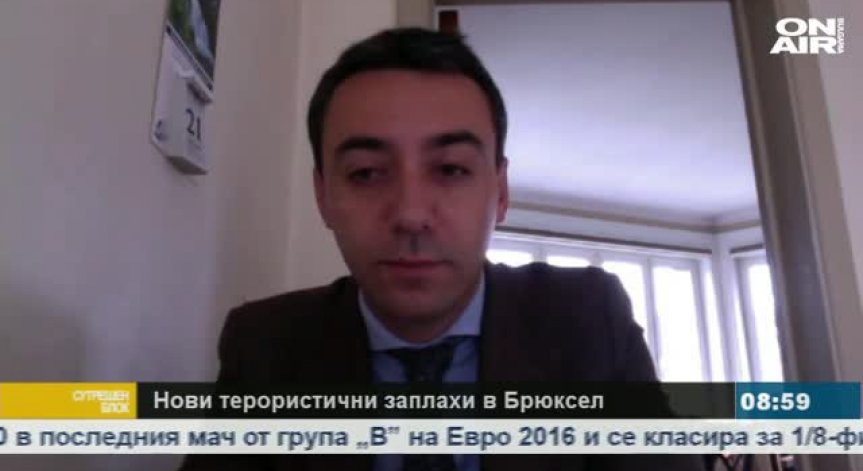 Българин в Брюксел: Хората се вълнуват повече от Евро 2016, отколкото от тероризъм