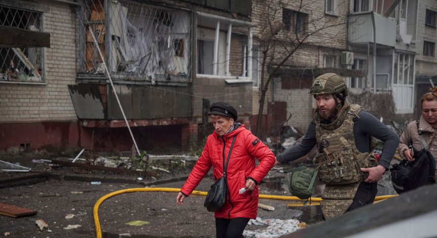 Поредна руска атака срещу Украйна.