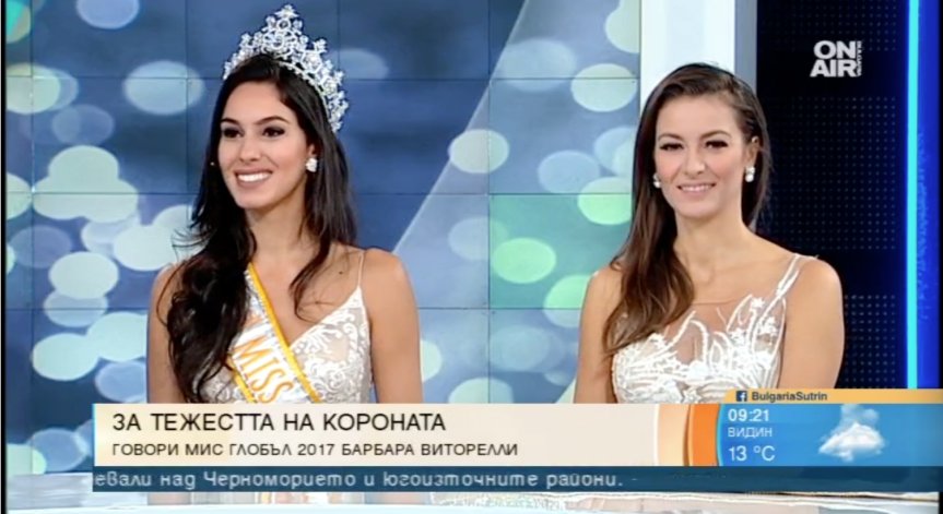 Красива и с кауза: Барбара Виторелли на гости у нас